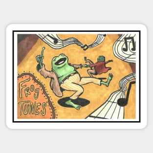 Frog and Toad Sticker